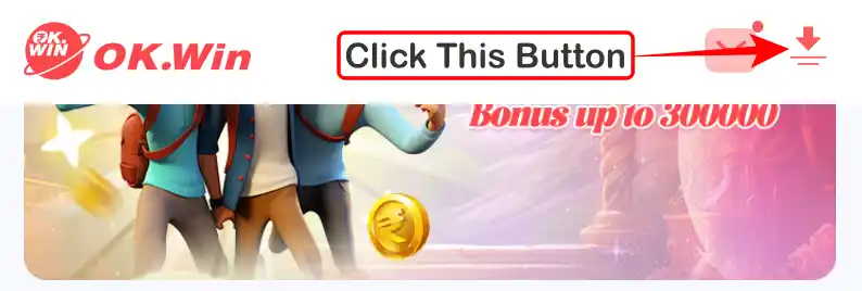 Ok win download button